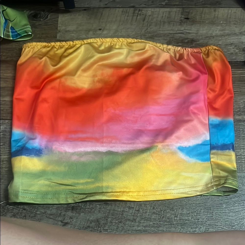 Vibrant Multicolor Skirt